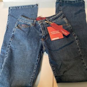 NWT and Vintage Solid Bootcut Jeans